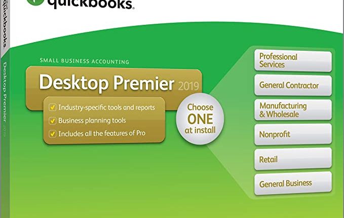QuickBooks Premier 2019 UK Version (VAT)