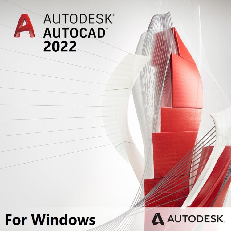 Autodesk AutoCAD 2022 for Windows | Download | Windows | Multilanguage | 1 Year - Student Version