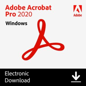 Adobe Acrobat Pro 2020 | Lifetime License | Download | English Version | Windows | 1PC – International Version