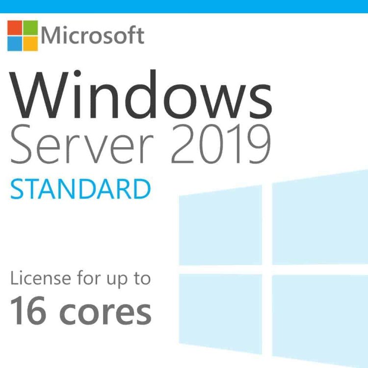 Windows Server 2019 Standard Edition With License for Up to 16 Core | 16 Core | Digital delivery only