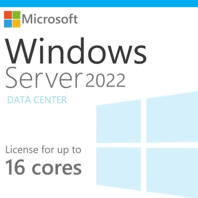 Windows Server 2022 Datacenter Edition (Upto-16Core) | Download link and Activation Code | Lifetime License